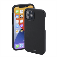 HAMA MagCase Finest Sense, kryt pre Apple iPhone 12 Pro Max, čierny