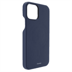 HAMA MagCase Finest Sense, kryt pre Apple iPhone 12/12 Pro, modrý