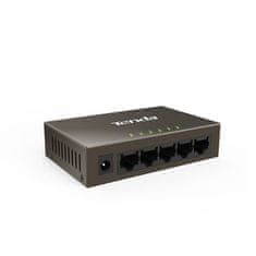 Tenda TEF1005D - 5-port Fast Ethernet Switch, 10/100Mbps, Fanless, Kov