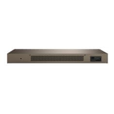 Tenda TEG1016G 16-port Gigabit Switch, 16x 10/100/1000 Mb/s, Fanless, MAC 8K, aj na stenu, Rackmount