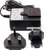 PSM-12V-55-B 12V 3A PSU Accessory Black (Interchangeable Euro/UK plug)