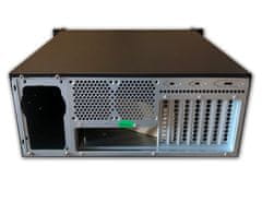 DATACOM 19" Case IPC 4U/485mm BK bez PSU