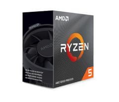 AMD cpu Ryzen 5 4500 AM4 Box (6core, 12x vlákno, 3.6GHz / 4.1GHz, 8MB cache, 65W) s chladičom Wraith Stealth