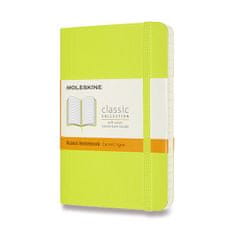 Moleskine Zápisník - mäkké dosky S, linajkový, limetka