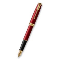 Parker Sonnet Red GT plniace pero hrot F