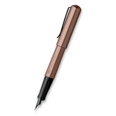 Faber-Castell Hexo Bronze plniace pero hrot F