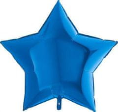 Grabo Nafukovací balónik modrá hviezda 91 cm -
