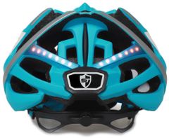 SAFE-TEC Chytrá Bluetooth helma/ Repro/ TYR 2 Turquoise S