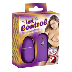 You2toys Fialové vibračné vajíčko - Lust Control 10 Vibr. Stufen