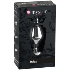 Mystim Análny kolík John Alu Butt Plugs veľkosť L