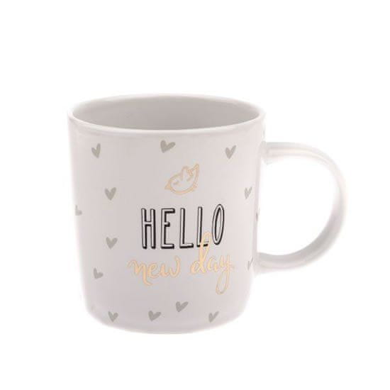 Hrnček porcelánový - HELLO 360 ml