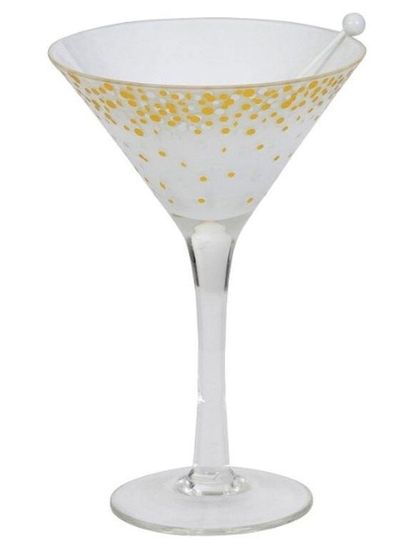 Yankee Candle svietnik Holiday Party Martini na čajovú sviečku 18x13cm