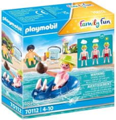 Playmobil PLAYMOBIL Family Fun 70112 Dovolenkár s plávacím kruhom