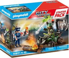 Playmobil PLAYMOBIL City Action 70817 Starter Pack Polícia: Nebezpečné cvičenie