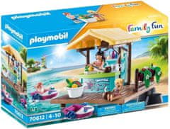 Playmobil PLAYMOBIL Family Fun 70612 Požičovňa vodných bicyklov s džúsovým barom