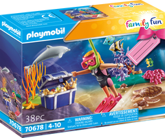 Playmobil PLAYMOBIL Family Fun 70678 Darčekový set Potápačka s pokladom