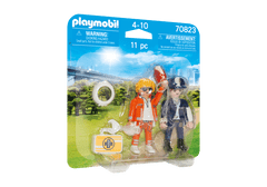 PLAYMOBIL Duo Pack 70823 Pohotovostný lekár a policajtka