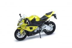 Welly Motocykel BMW S1000RR 1:18 zlatý