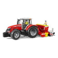 BRUDER Traktor MASSEY FERGUSON 7624