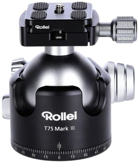 Rollei T7S Mark III/ Nosnosť do 26 kg/ guľová hlava na statív