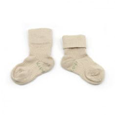 KipKep detské ponožky Stay-on-Socks 12-18m 2páry Calming Green