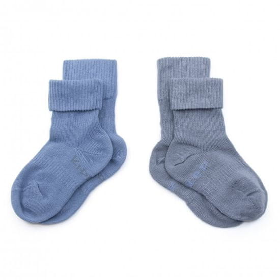 Detské ponožky Stay-on-Socks 12-18m 2 páry Denim Blue