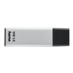 HAMA FlashPen Classic, USB 3.0, 64 GB, 40 MB/s, strieborný