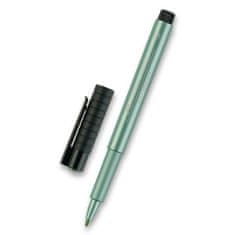 Faber-Castell Popisovač Pitt Artist Pen Metallic zelený