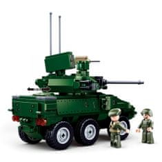 Sluban Model Bricks M38-B0753 Obrnené bojové vozidlo 6x6 EBRC Jaguar