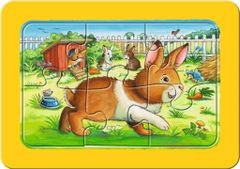 Ravensburger Moje prvé puzzle Zvierací kamaráti 3x6 dielikov