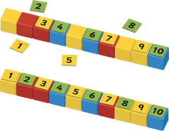 Geomag Magnetické kocky Magicube Math 61 kociek