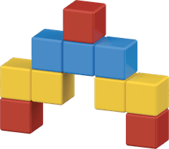 Geomag Magnetické kocky Magicube Math 61 kociek