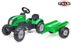 Falk Green traktor s vozíkom 2052L