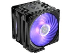 Cooler Master CPU chladič HYPER 212 s LGA1700, RGB, čierny