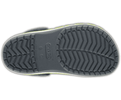 Crocs Bayaband Clogs pre deti, 29-30 EU, C12, Dreváky, Šlapky, Papuče, Charcoal, Sivá, 205100-025