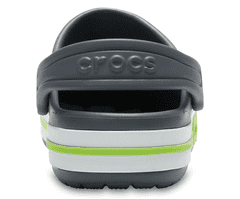 Crocs Bayaband Clogs pre deti, 29-30 EU, C12, Dreváky, Šlapky, Papuče, Charcoal, Sivá, 205100-025