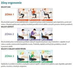 Fellowes Podložka STANDARD, podpera chodidiel, 2 polohy