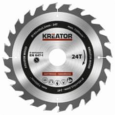 Kreator Pílový kotúč KRT020414 na drevo 185mm, 24T