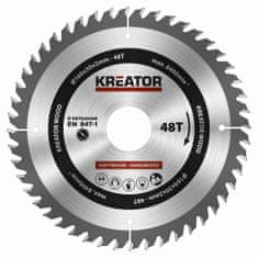 Kreator Pílový kotúč KRT020409 na drevo 160mm, 48T