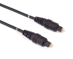 PremiumCord Kábel Toslink M/M, OD: 4mm, 10m