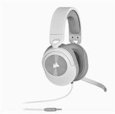 Corsair herné slúchadlá HS55 Stereo White