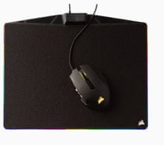 Corsair herná podsvietená podložka pod myš MM800 RGB POLARIS - látková