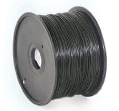 Gembird Tlačová struna (filament), PLA, 1,75 mm, 1kg, čierna