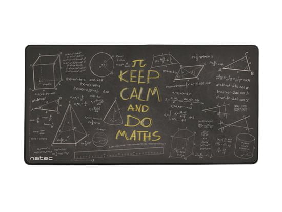 Natec Maxi podložka pod myš Maths, 40x80cm