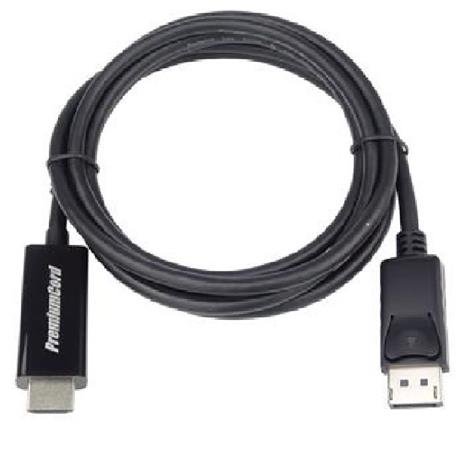 DisplayPort 1.2 na HDMI 2.0 kábel pre rozlíšenie 4Kx2K@60Hz, 1m