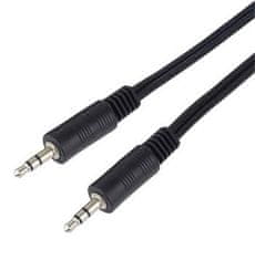 PremiumCord Kábel Jack 3,5mm M/M 15m