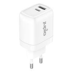 Jupio Adaptér Dual USB GaN Charger 30W - zásuvka/USB + USB-C