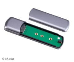 USB 3.2 Gen 2 ext. rámček pre M.2 SSD Alu