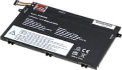 T6 power Batéria Lenovo ThinkPad E480, E490, E580, E590, E14, E15, 4050mAh, 45Wh, 3cell, Li-pol