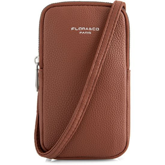 FLORA & CO Dámska crossbody kabelka 2592 camel